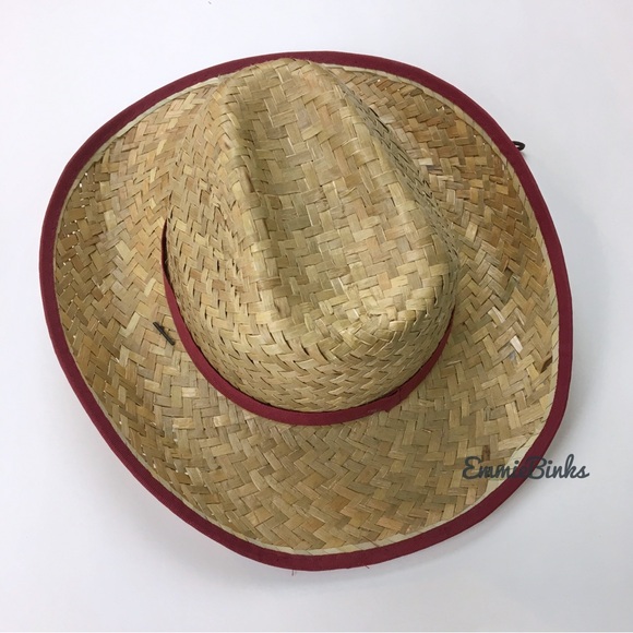 New University Of Alabama Woven Paper Straw Cowboy Hat - Picture 9 of 12